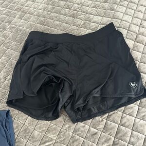 Black Athletic Shorts for Women